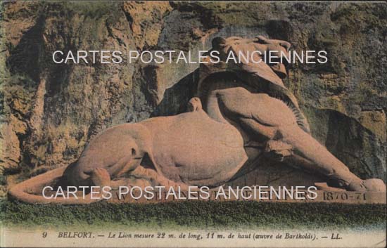 Cartes postales anciennes > CARTES POSTALES > carte postale ancienne > cartes-postales-ancienne.com Bourgogne franche comte Belfort