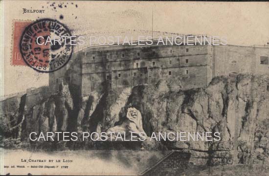 Cartes postales anciennes > CARTES POSTALES > carte postale ancienne > cartes-postales-ancienne.com Bourgogne franche comte Belfort