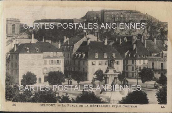 Cartes postales anciennes > CARTES POSTALES > carte postale ancienne > cartes-postales-ancienne.com Bourgogne franche comte Belfort