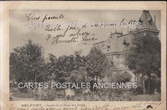 Cartes postales anciennes > CARTES POSTALES > carte postale ancienne > cartes-postales-ancienne.com Bourgogne franche comte Belfort