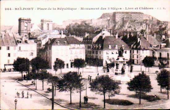 Cartes postales anciennes > CARTES POSTALES > carte postale ancienne > cartes-postales-ancienne.com Bourgogne franche comte Belfort