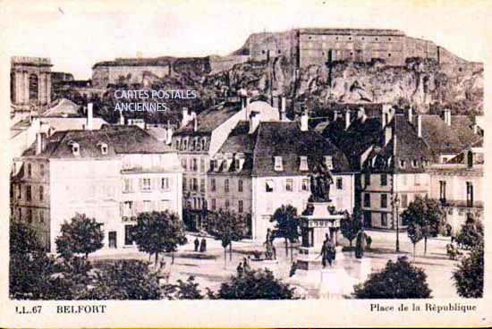 Cartes postales anciennes > CARTES POSTALES > carte postale ancienne > cartes-postales-ancienne.com  Belfort