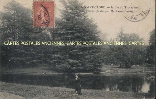 Cartes postales anciennes > CARTES POSTALES > carte postale ancienne > cartes-postales-ancienne.com Ile de france Hauts de seine Saint Cloud