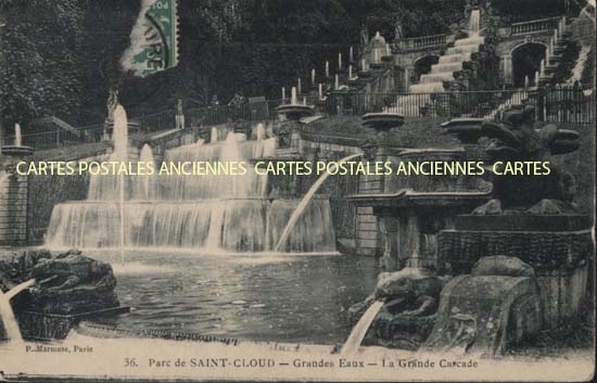 Cartes postales anciennes > CARTES POSTALES > carte postale ancienne > cartes-postales-ancienne.com Ile de france Hauts de seine Saint Cloud