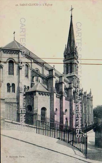 Cartes postales anciennes > CARTES POSTALES > carte postale ancienne > cartes-postales-ancienne.com Ile de france Hauts de seine Saint Cloud