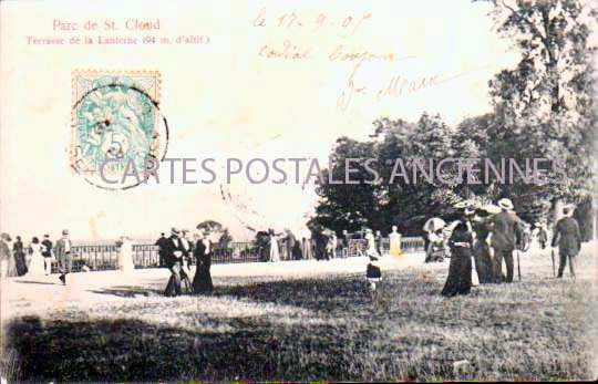 Cartes postales anciennes > CARTES POSTALES > carte postale ancienne > cartes-postales-ancienne.com Ile de france Hauts de seine Saint Cloud