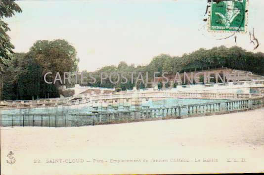 Cartes postales anciennes > CARTES POSTALES > carte postale ancienne > cartes-postales-ancienne.com Ile de france Hauts de seine Saint Cloud