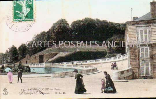 Cartes postales anciennes > CARTES POSTALES > carte postale ancienne > cartes-postales-ancienne.com Ile de france Hauts de seine Saint Cloud