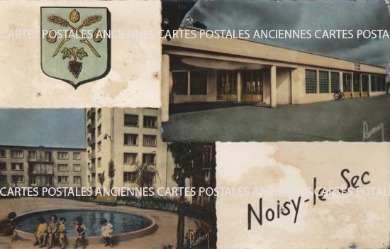 Cartes postales anciennes > CARTES POSTALES > carte postale ancienne > cartes-postales-ancienne.com Ile de france Seine saint denis