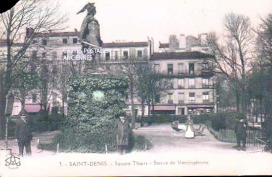 Cartes postales anciennes > CARTES POSTALES > carte postale ancienne > cartes-postales-ancienne.com Ile de france Seine saint denis Saint Denis