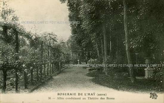 Cartes postales anciennes > CARTES POSTALES > carte postale ancienne > cartes-postales-ancienne.com Ile de france Val de marne l'Hay Les Roses