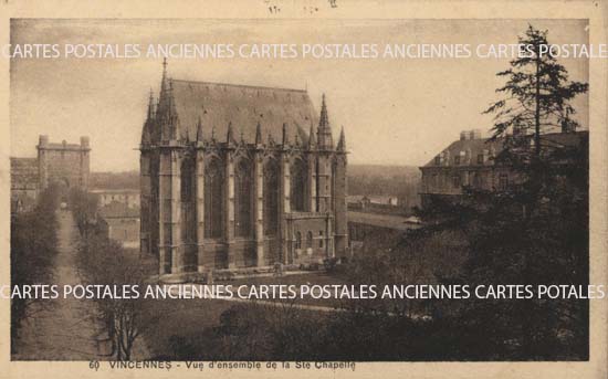 Cartes postales anciennes > CARTES POSTALES > carte postale ancienne > cartes-postales-ancienne.com Ile de france Val de marne Vincennes