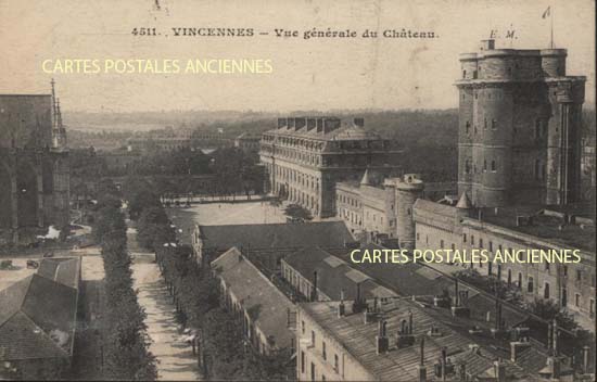 Cartes postales anciennes > CARTES POSTALES > carte postale ancienne > cartes-postales-ancienne.com Ile de france Val de marne Vincennes