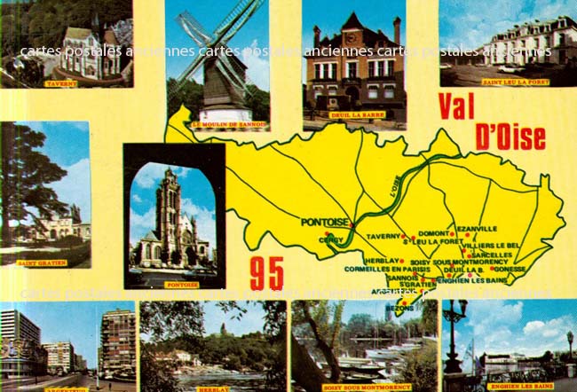 Cartes postales anciennes > CARTES POSTALES > carte postale ancienne > cartes-postales-ancienne.com Ile de france Val d'oise