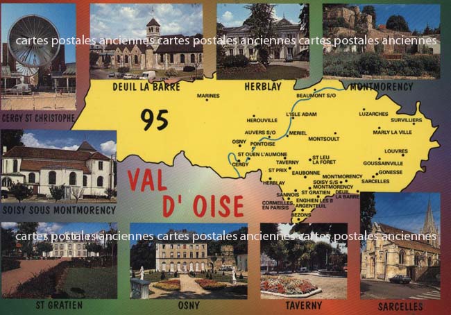 Cartes postales anciennes > CARTES POSTALES > carte postale ancienne > cartes-postales-ancienne.com Ile de france Val d'oise