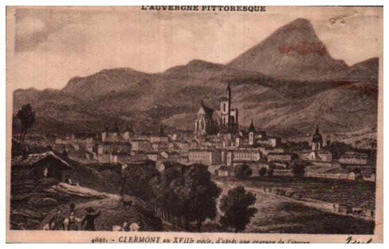 Cartes postales anciennes > CARTES POSTALES > carte postale ancienne > cartes-postales-ancienne.com Auvergne rhone alpes Clermont Ferrand