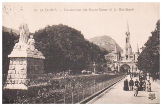 Cartes postales anciennes > CARTES POSTALES > carte postale ancienne > cartes-postales-ancienne.com Occitanie Hautes pyrenees Lourdes