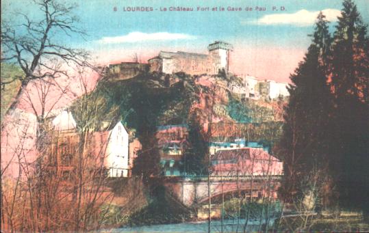 Cartes postales anciennes > CARTES POSTALES > carte postale ancienne > cartes-postales-ancienne.com Occitanie Hautes pyrenees Lourdes