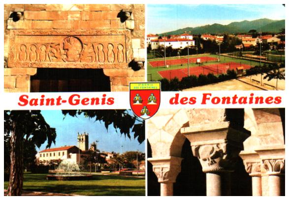 Cartes postales anciennes > CARTES POSTALES > carte postale ancienne > cartes-postales-ancienne.com  Saint Genis Des Fontaines