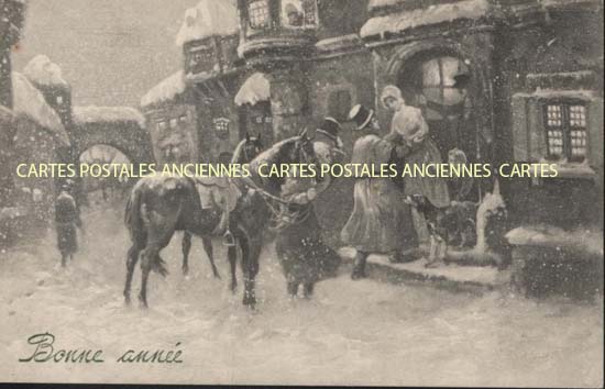 Cartes postales anciennes > CARTES POSTALES > carte postale ancienne > cartes-postales-ancienne.com Paysage neige