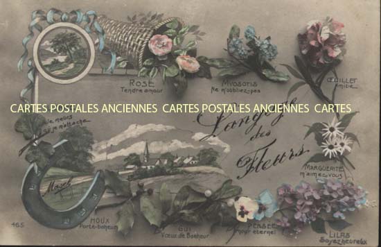 Cartes postales anciennes > CARTES POSTALES > carte postale ancienne > cartes-postales-ancienne.com Fleurs