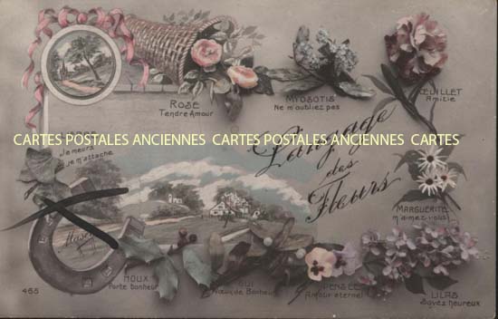 Cartes postales anciennes > CARTES POSTALES > carte postale ancienne > cartes-postales-ancienne.com Fleurs