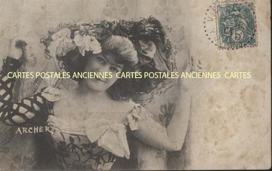 Cartes postales anciennes > CARTES POSTALES > carte postale ancienne > cartes-postales-ancienne.com Femme