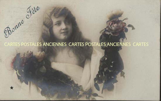 Cartes postales anciennes > CARTES POSTALES > carte postale ancienne > cartes-postales-ancienne.com Femme