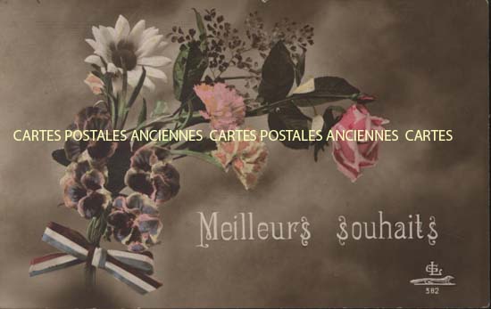 Cartes postales anciennes > CARTES POSTALES > carte postale ancienne > cartes-postales-ancienne.com Fleurs