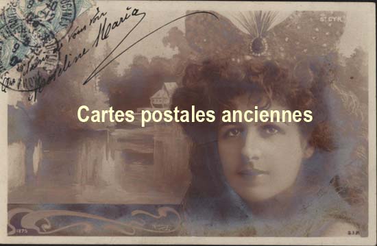 Cartes postales anciennes > CARTES POSTALES > carte postale ancienne > cartes-postales-ancienne.com Femme