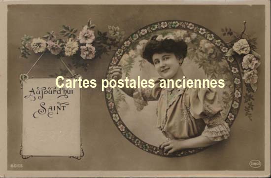 Cartes postales anciennes > CARTES POSTALES > carte postale ancienne > cartes-postales-ancienne.com Fantaisie prenom