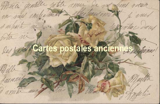 Cartes postales anciennes > CARTES POSTALES > carte postale ancienne > cartes-postales-ancienne.com Fleurs