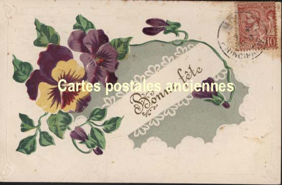 Cartes postales anciennes > CARTES POSTALES > carte postale ancienne > cartes-postales-ancienne.com Fleurs