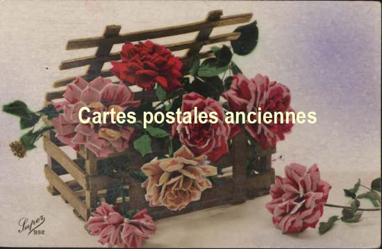 Cartes postales anciennes > CARTES POSTALES > carte postale ancienne > cartes-postales-ancienne.com Fleurs