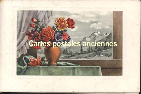 Cartes postales anciennes > CARTES POSTALES > carte postale ancienne > cartes-postales-ancienne.com Fleurs