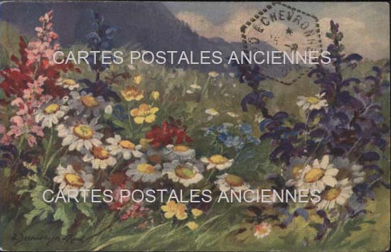 Cartes postales anciennes > CARTES POSTALES > carte postale ancienne > cartes-postales-ancienne.com Fleurs