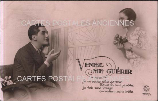 Cartes postales anciennes > CARTES POSTALES > carte postale ancienne > cartes-postales-ancienne.com Couple