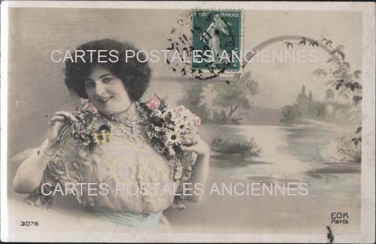 Cartes postales anciennes > CARTES POSTALES > carte postale ancienne > cartes-postales-ancienne.com Femme