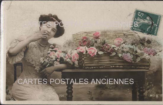 Cartes postales anciennes > CARTES POSTALES > carte postale ancienne > cartes-postales-ancienne.com Femme