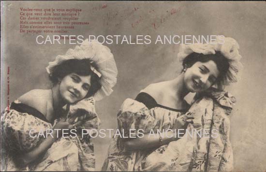 Cartes postales anciennes > CARTES POSTALES > carte postale ancienne > cartes-postales-ancienne.com Femme