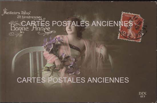 Cartes postales anciennes > CARTES POSTALES > carte postale ancienne > cartes-postales-ancienne.com Femme