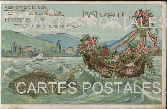 Cartes postales anciennes > CARTES POSTALES > carte postale ancienne > cartes-postales-ancienne.com 1er avril