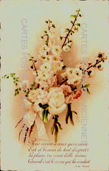 Cartes postales anciennes > CARTES POSTALES > carte postale ancienne > cartes-postales-ancienne.com Fleurs