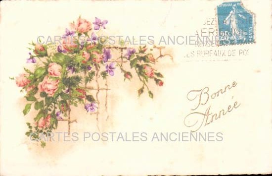 Cartes postales anciennes > CARTES POSTALES > carte postale ancienne > cartes-postales-ancienne.com Fleurs