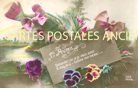 Cartes postales anciennes > CARTES POSTALES > carte postale ancienne > cartes-postales-ancienne.com Fleurs