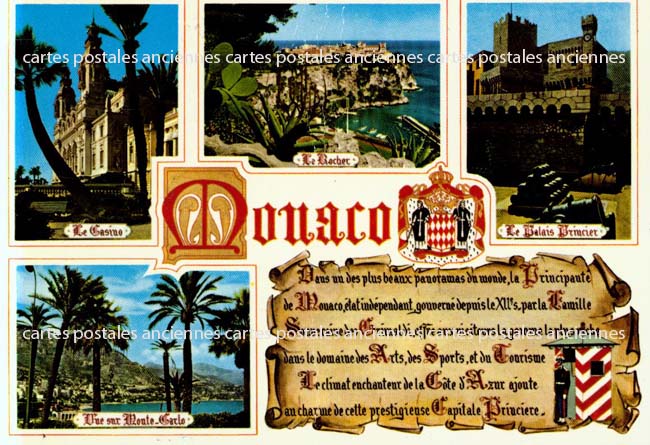 Cartes postales anciennes > CARTES POSTALES > carte postale ancienne > cartes-postales-ancienne.com Monaco