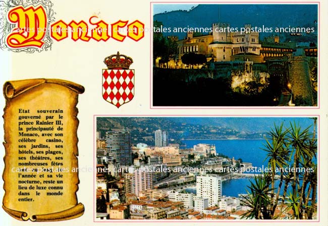 Cartes postales anciennes > CARTES POSTALES > carte postale ancienne > cartes-postales-ancienne.com Monaco