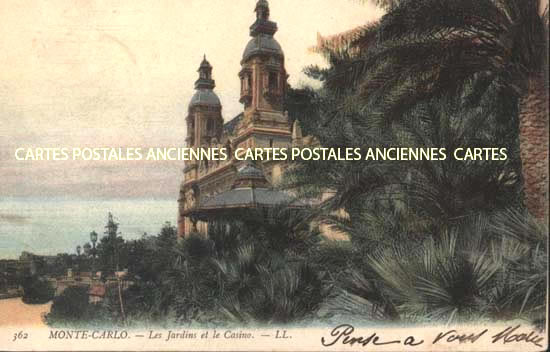 Cartes postales anciennes > CARTES POSTALES > carte postale ancienne > cartes-postales-ancienne.com Monaco