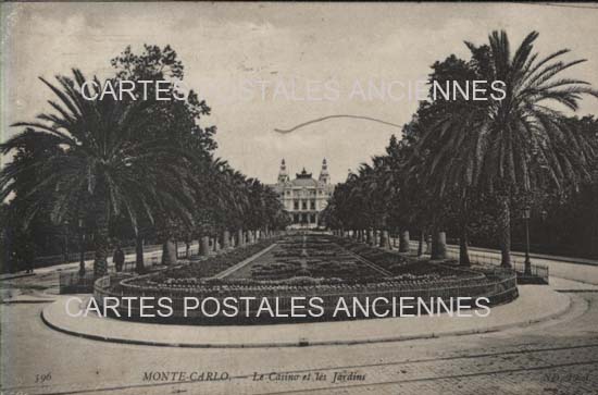 Cartes postales anciennes > CARTES POSTALES > carte postale ancienne > cartes-postales-ancienne.com Monaco