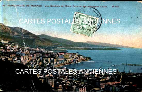 Cartes postales anciennes > CARTES POSTALES > carte postale ancienne > cartes-postales-ancienne.com Monaco